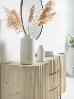 Cox & Cox Sideboards<Reeded Wood Sideboard