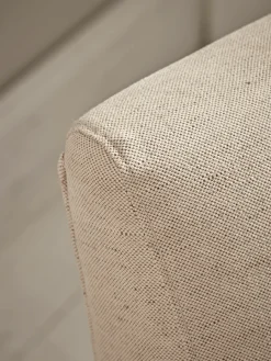 Cox & Cox Occasional Chairs|Armchairs & Loveseats<Relaxed Lounge Chair - Natural Linen