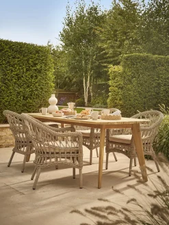 Cox & Cox Outdoor Dining Tables & Chairs<Rhodes Dining Table