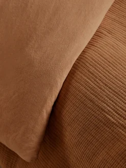 Cox & Cox Bedding|Bedding<Ribbed Duvet Set - King