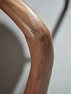 Cox & Cox Occasional Chairs|Armchairs & Loveseats<Ribbed Leather Armchair - Tan