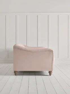 Cox & Cox Armchairs & Loveseats<Ribe Three Seater Sofa - Blush Velvet