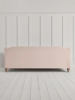 Cox & Cox Armchairs & Loveseats<Ribe Three Seater Sofa - Blush Velvet