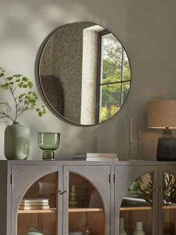 Cox & Cox Wall Mirrors<Round Antique Glass Mirror