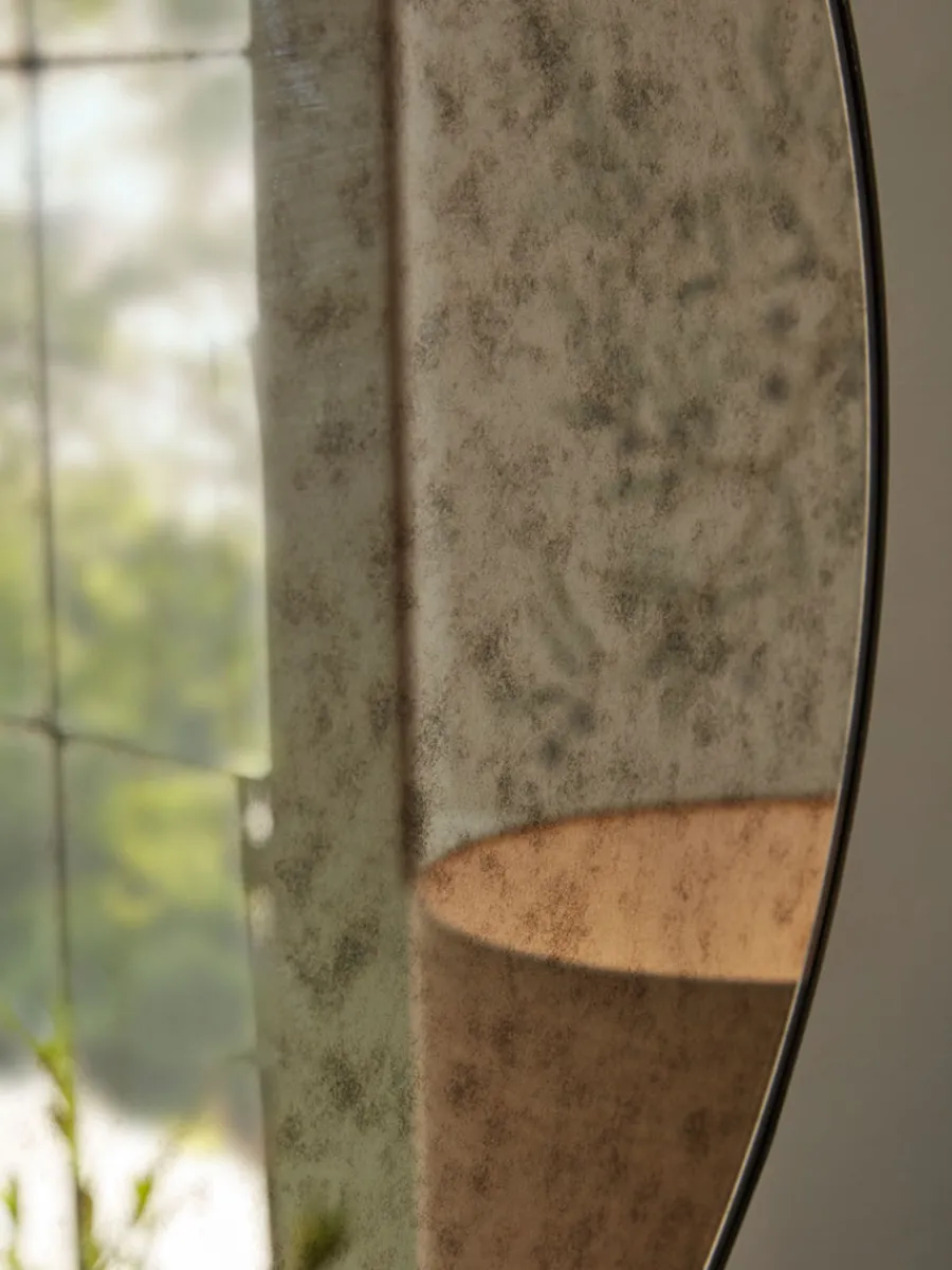 Cox & Cox Wall Mirrors<Round Antique Glass Mirror