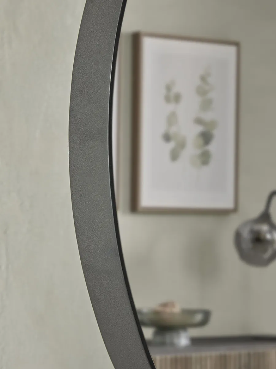 Cox & Cox Wall Mirrors|Round Mirrors<Round Industrial Mirror