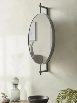 Cox & Cox Wall Mirrors|Round Mirrors<Round Industrial Mirror
