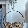 Cox & Cox Fireside<Round Iron Log Holder