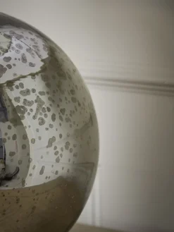 Cox & Cox Table Lamps<Round Mirrored Glass Table lamp