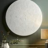 Cox & Cox Wall Art<Round Textured Wall Art