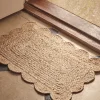 Cox & Cox Doormats|Doormats<Scalloped Jute Doormat