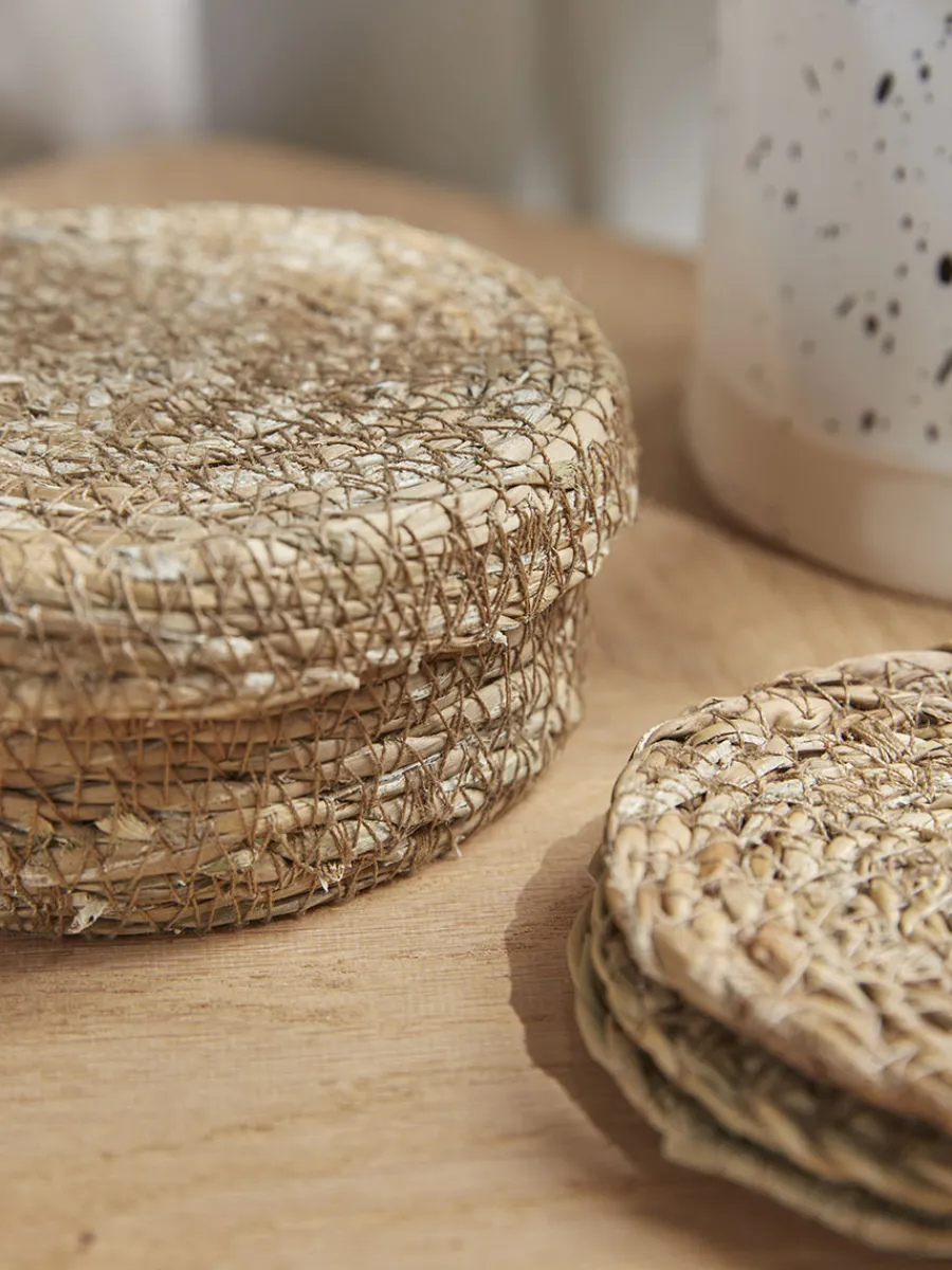Cox & Cox Kitchen Accessories & Tableware<Seagrass Coaster Set