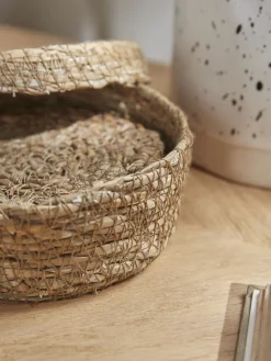 Cox & Cox Kitchen Accessories & Tableware<Seagrass Coaster Set