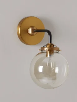Cox & Cox Wall Lights<Single Globe Wall Light