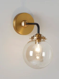 Cox & Cox Wall Lights<Single Globe Wall Light