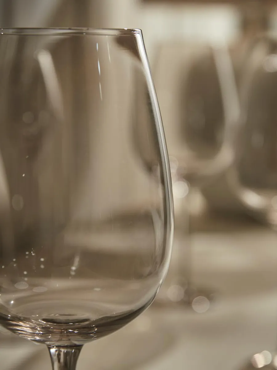 Cox & Cox Kitchen Accessories & Tableware|Glassware<Six Smoked Wine Glasses