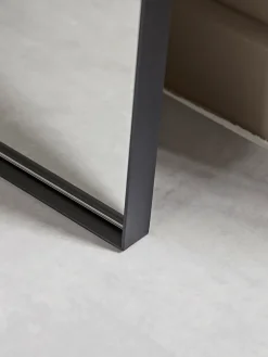 Cox & Cox Full Length Mirrors<Slim Arch Mirror - Black