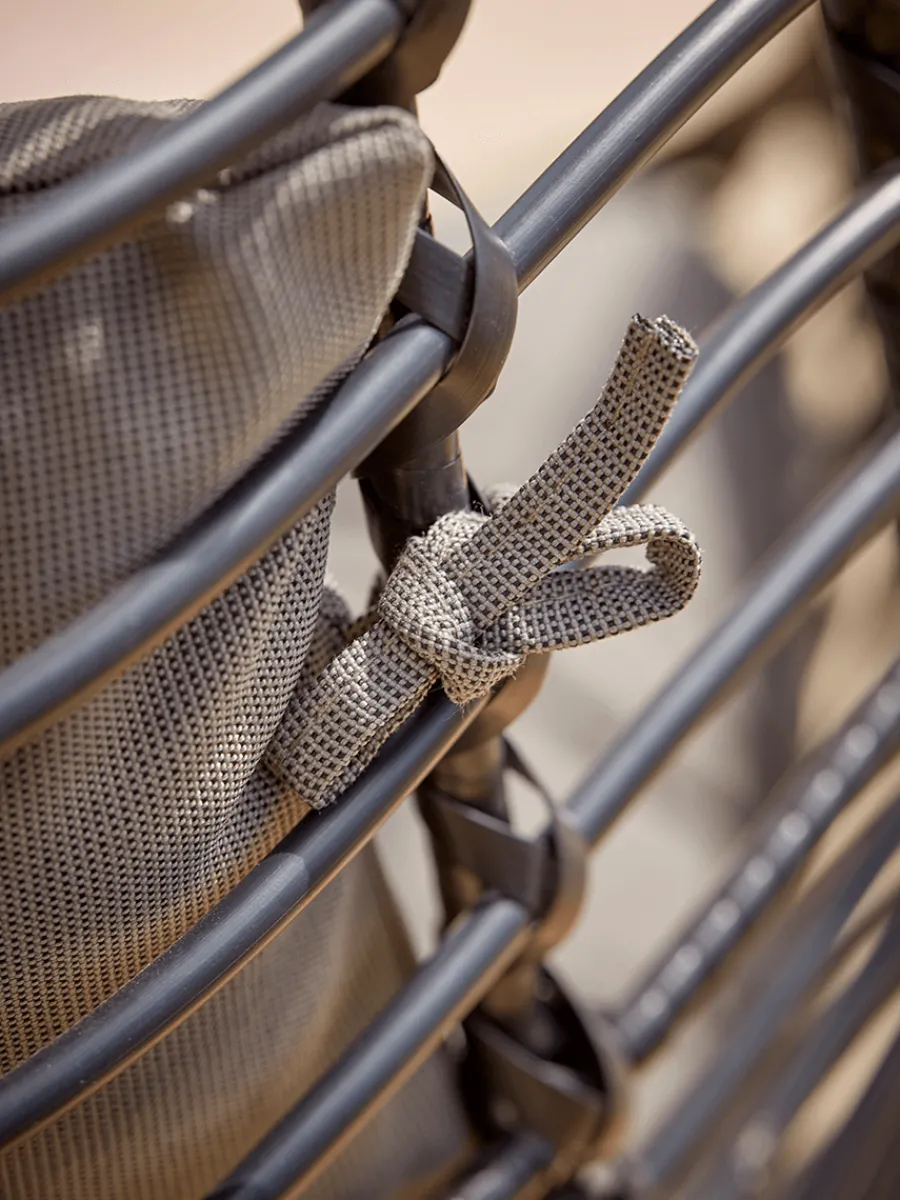 Cox & Cox Outdoor Hanging Chairs & Statement Chairs<Slim Hanging Chair - Black