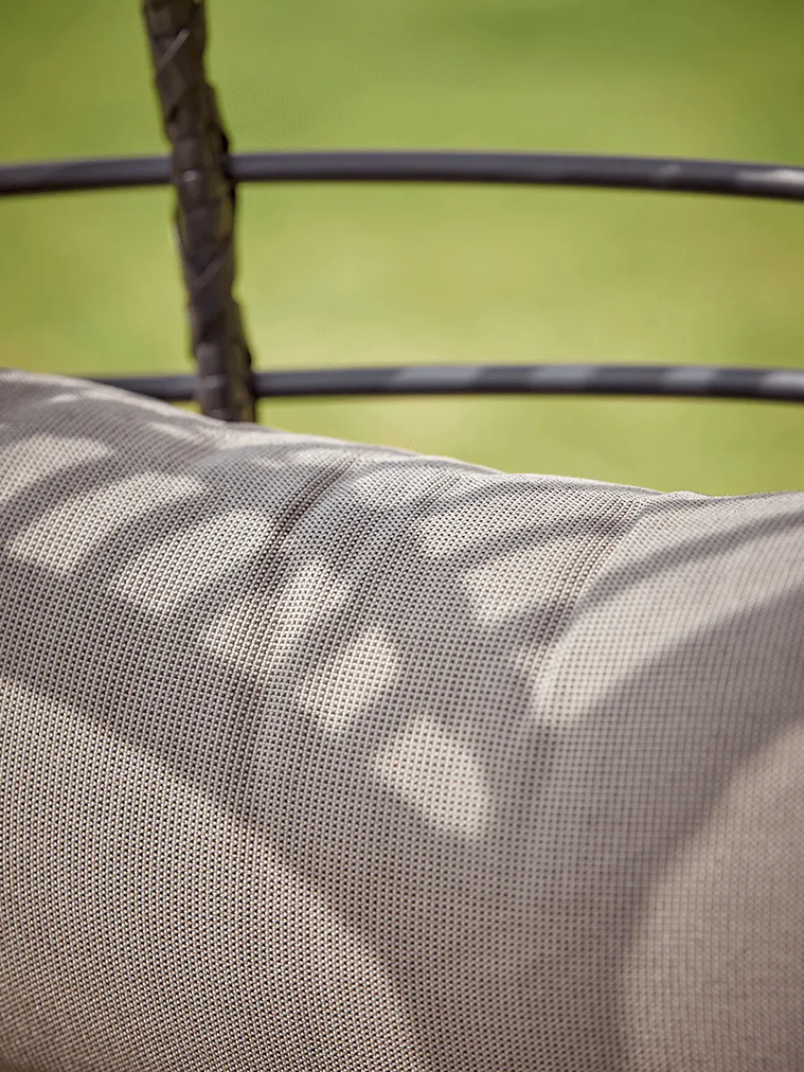 Cox & Cox Outdoor Hanging Chairs & Statement Chairs<Slim Hanging Chair - Black