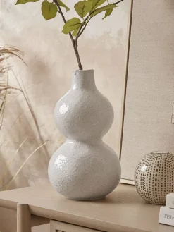 Cox & Cox Vases<Speckled Stoneware Vase