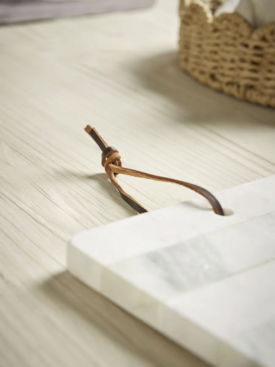 Cox & Cox Kitchen Accessories & Tableware<Striped Marble Serving Board - Sage