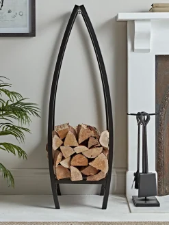 Cox & Cox Fireside<Tall Industrial Log Holder