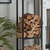 Cox & Cox Fireside<Tall Layered Log & Kindling Holder