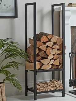 Cox & Cox Fireside<Tall Layered Log & Kindling Holder