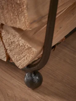 Cox & Cox Fireside<Tall Log and Kindling Holder