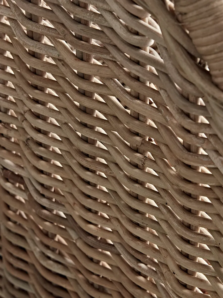 Cox & Cox Fireside<Tall Rattan Log & Kindling Trolley