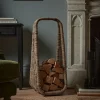 Cox & Cox Fireside<Tall Rattan Log Holder