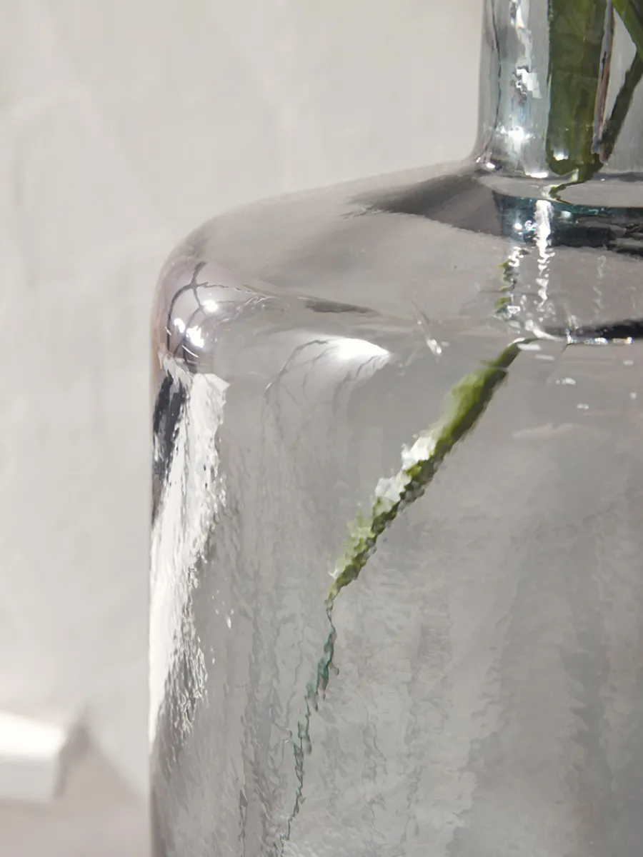 Cox & Cox Vases<Tall Recycled Glass Vase