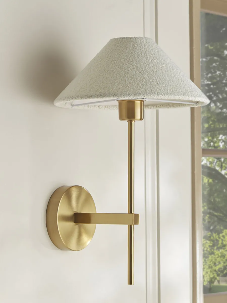 Cox & Cox Wall Lights<Tapered Boucle Wall Light