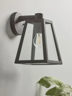 Cox & Cox Outdoor Wall Lights|Outdoor Wall Lights<Tapered Box Wall Light