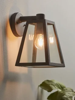 Cox & Cox Outdoor Wall Lights|Outdoor Wall Lights<Tapered Box Wall Light