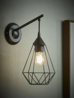 Cox & Cox Wall Lights<Tapered Cage Wall Light