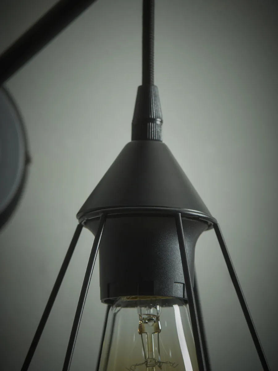 Cox & Cox Wall Lights<Tapered Cage Wall Light