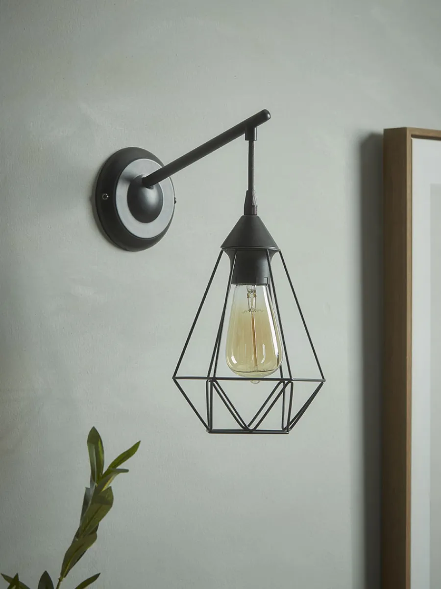 Cox & Cox Wall Lights<Tapered Cage Wall Light