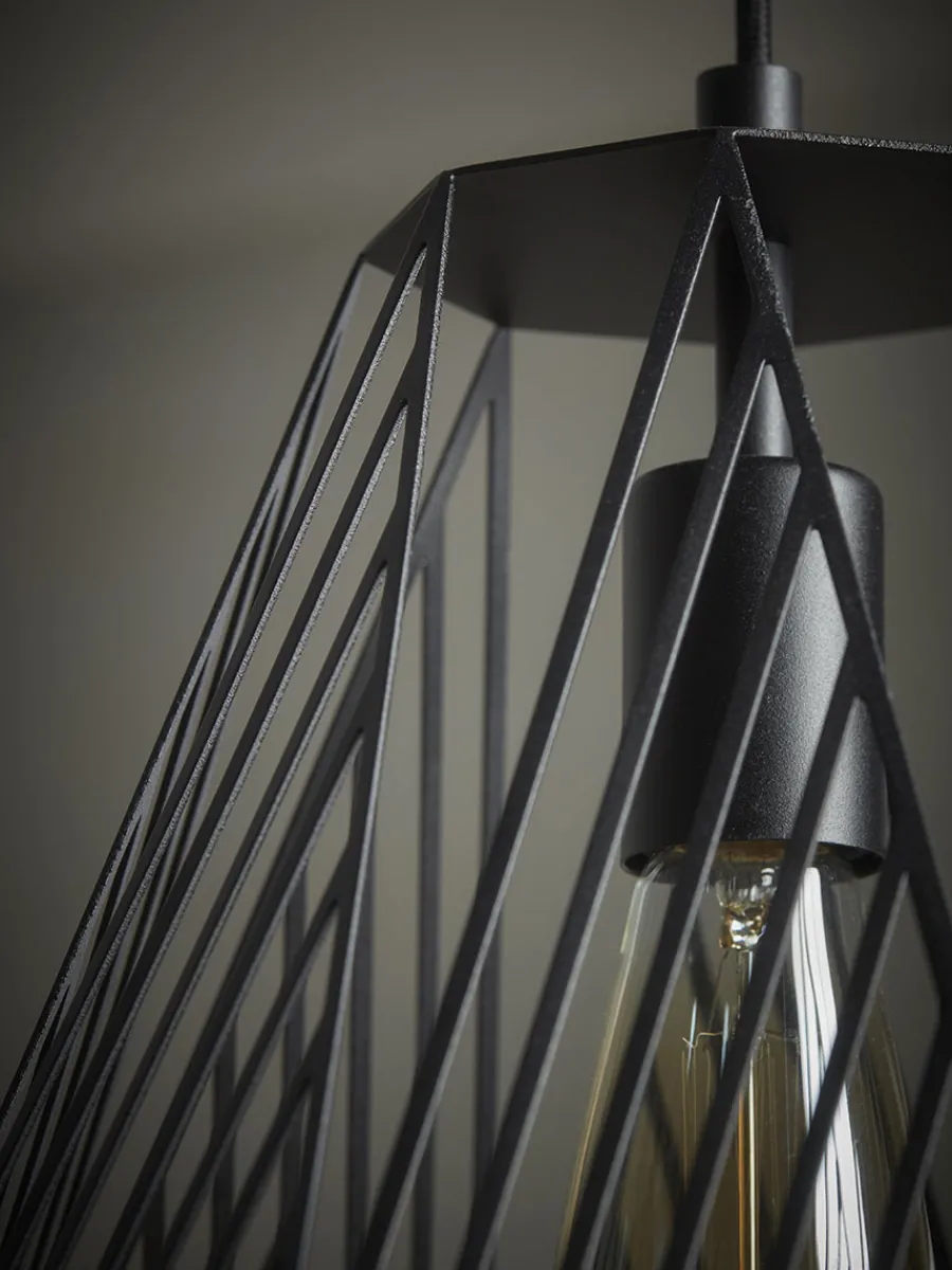 Cox & Cox Pendants<Tapered Geometric Cage Pendant