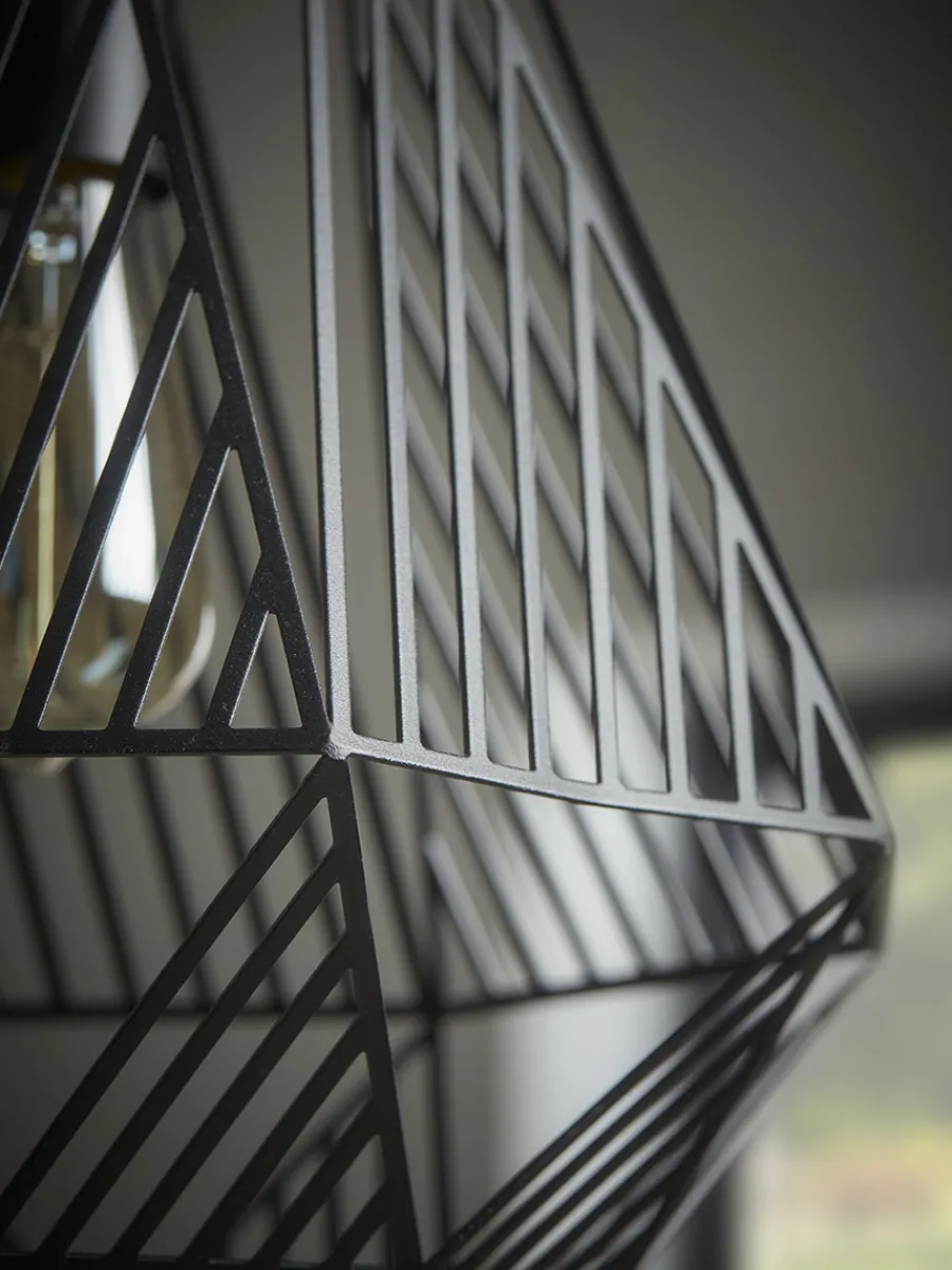 Cox & Cox Pendants<Tapered Geometric Cage Pendant