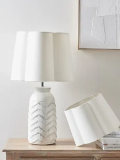 Cox & Cox Shades<Tapered Scalloped Edge Shade