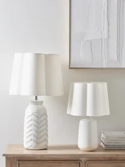 Cox & Cox Shades<Tapered Scalloped Edge Shade