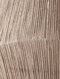 Cox & Cox Pendants<Tapered Woven Rope Pendant