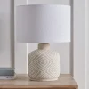 Cox & Cox Table Lamps<Taupe Diamond Table Lamp