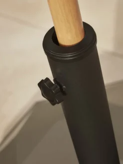 Cox & Cox Parasols & Sunshades<Taupe Geometric Parasol Base - 25Kg