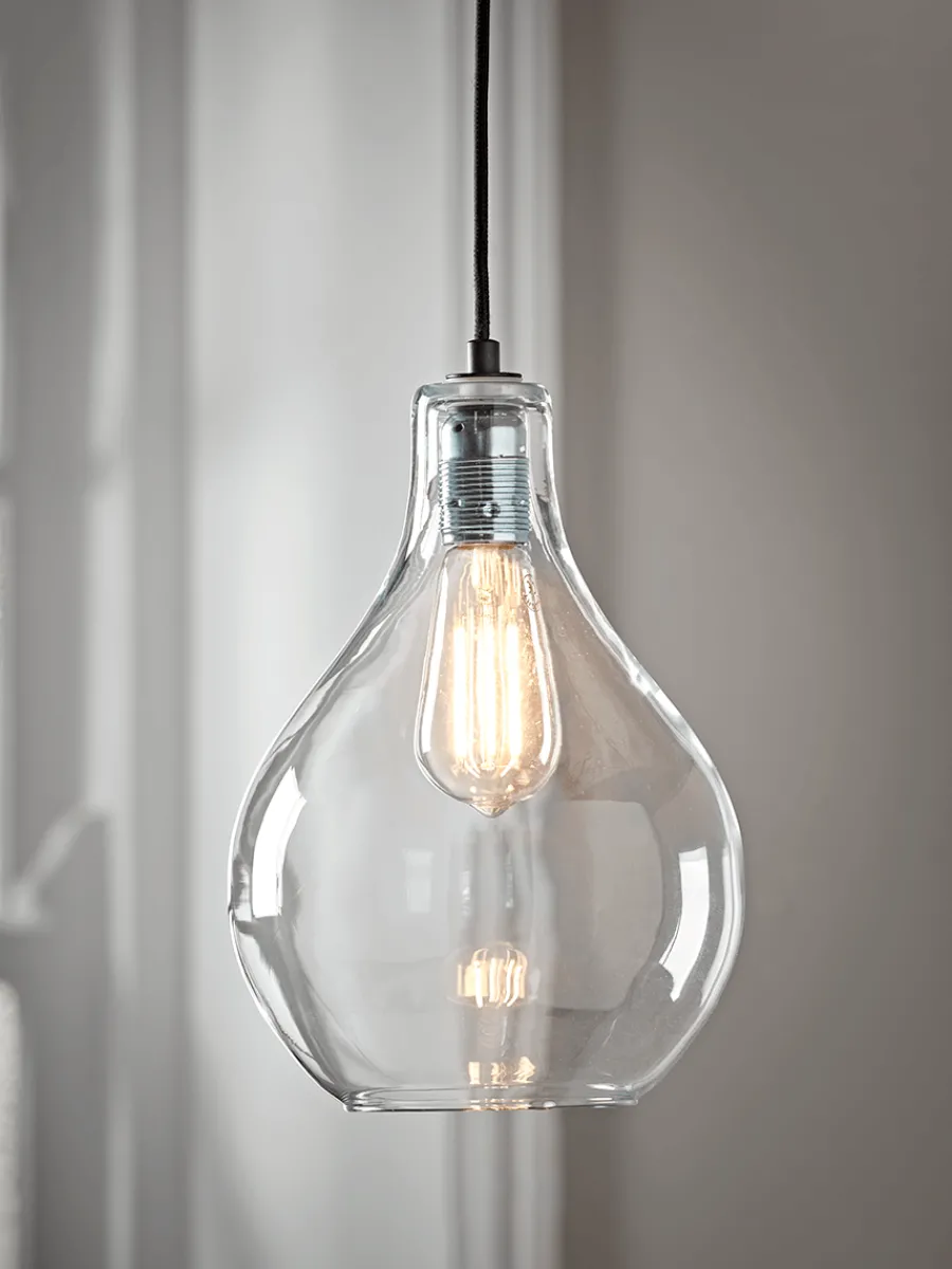 Cox & Cox Pendants<Teardrop Pendant - Clear