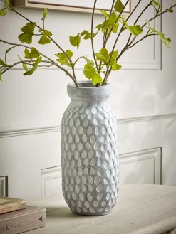 Cox & Cox Vases<Textured Dash Ceramic Vase