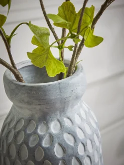 Cox & Cox Vases<Textured Dash Ceramic Vase