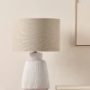 Cox & Cox Table Lamps<Textured Fluted Table Lamp