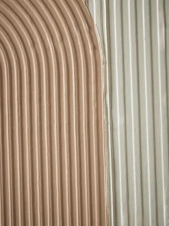 Cox & Cox Wall Art<Textured Layered Arch Canvas